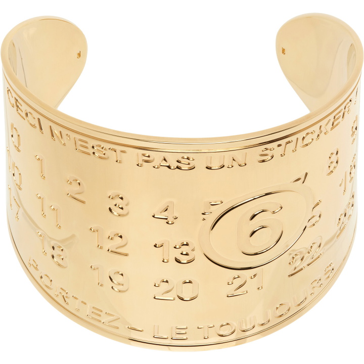 Photo: MM6 Maison Margiela Stickers Bracelet