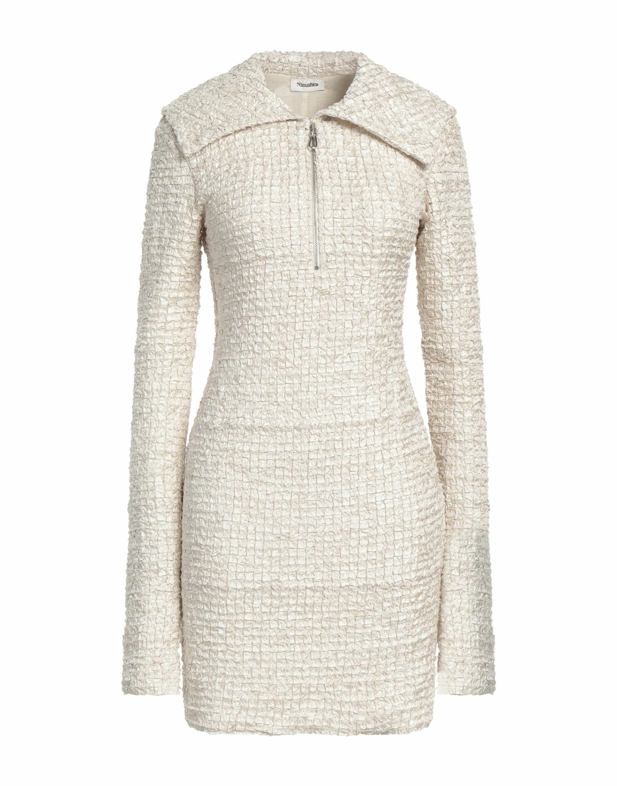 Nanushka Womens Mini dress in Beige