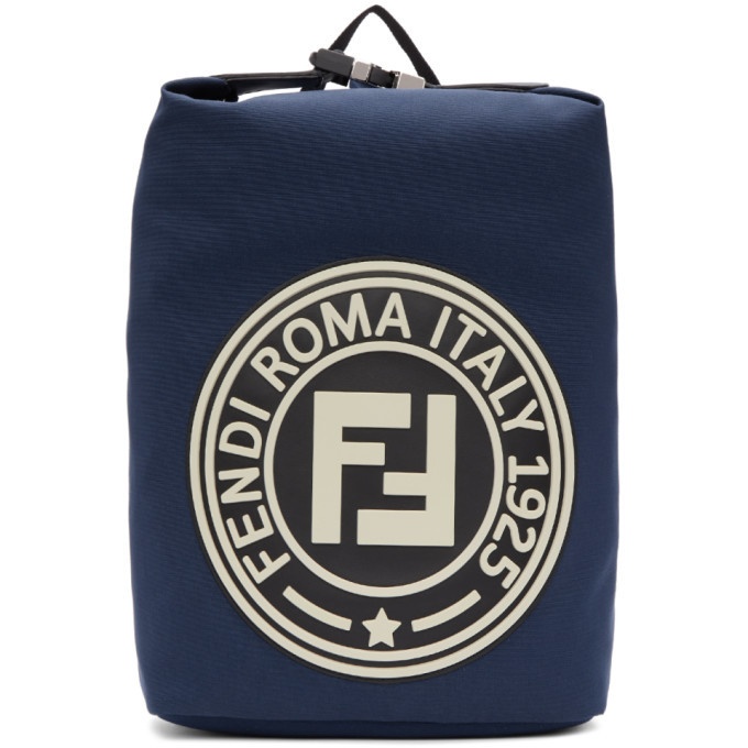 Photo: Fendi Navy Roma Italy 1925 Backpack