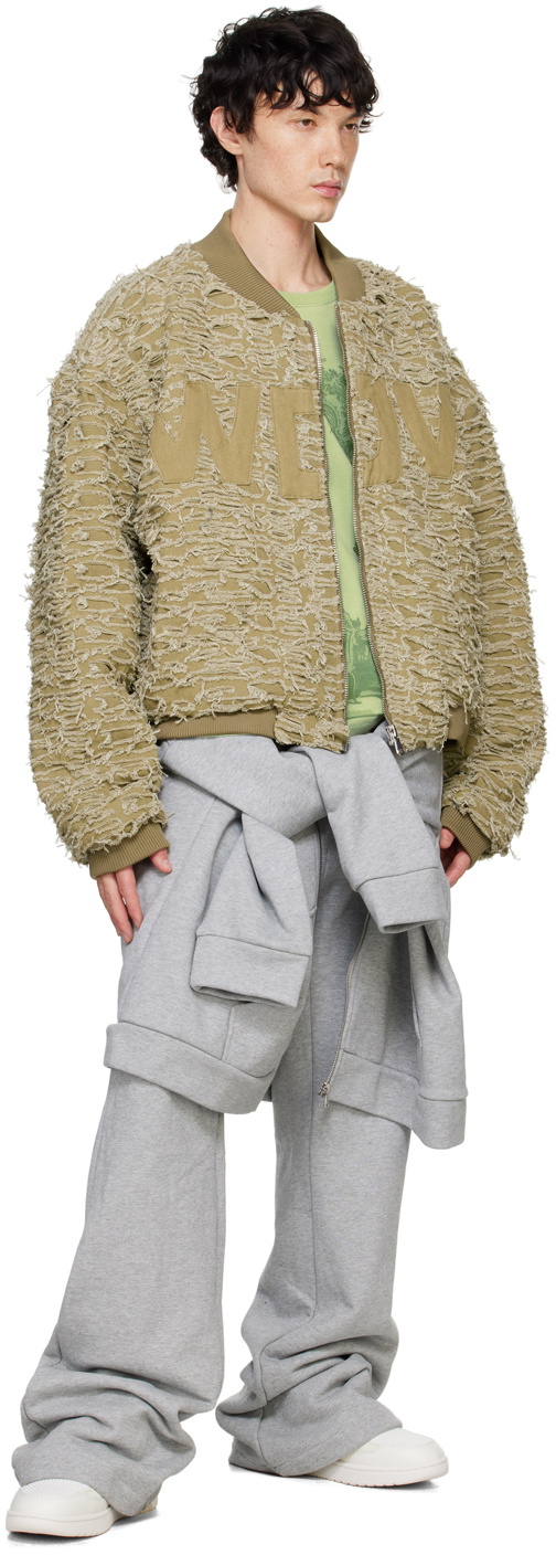 Who Decides War Khaki WDW Husk Bomber Jacket WHO DECIDES WAR by Ev 