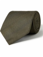 Mr P. - 8.5cm Striped Silk-Jacquard Tie