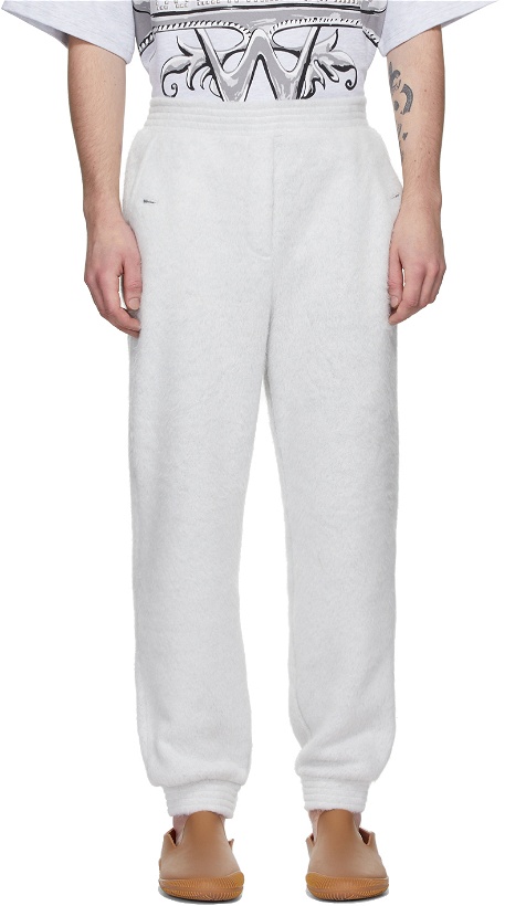 Photo: We11done Off-White Hairy Zurry Jogger Sweatpants