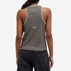 Acne Studios Women's Eris U Vintage Fitted Vest in Faded Black