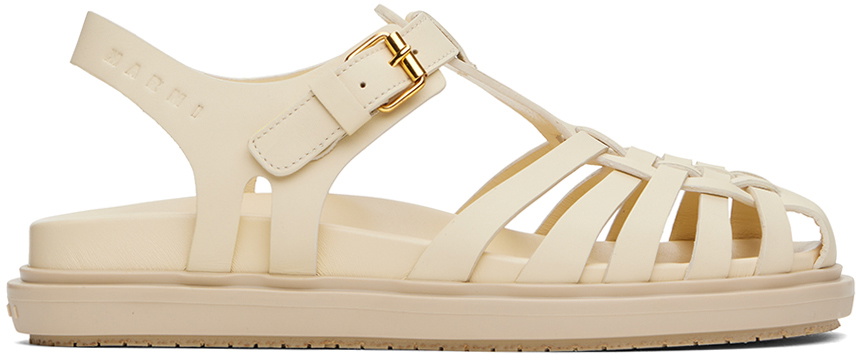 【MARNI】FISHERMAN SANDALS MARNI Fisherman Sandal in BLACK | endource