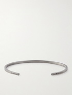 Le Gramme - 7g Brushed Ruthenium-Plated Cuff - Silver