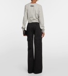 Tom Ford Logo cotton jersey sweatshirt