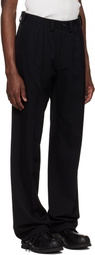 Kiko Kostadinov Black Csomor Trousers
