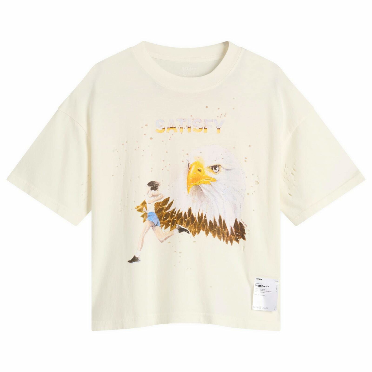 Satisfy Women's MothTech T-Shirt in Off-White