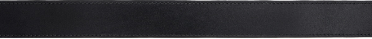Marine Serre Black Vegetable Leather Moon Belt