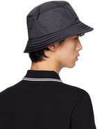 Moncler Navy Logo Bucket Hat