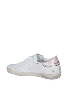 Philippe Model Prsx Low White-pink Sneakers