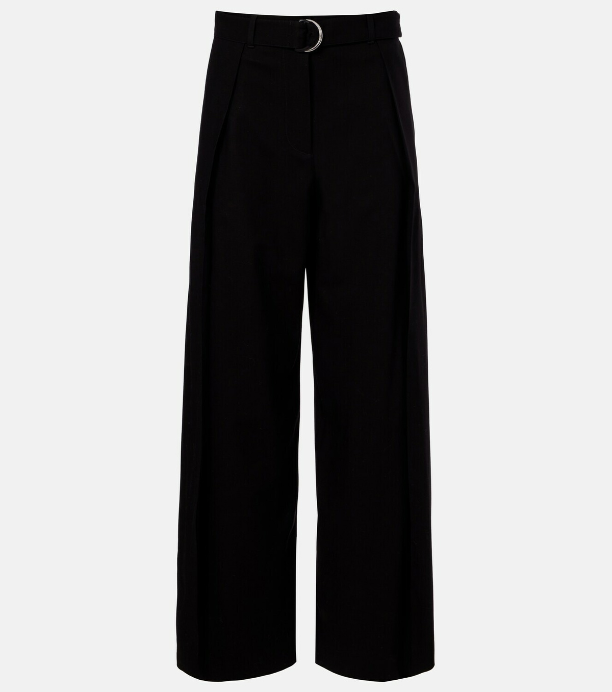 Loewe Belted wool wide-leg pants