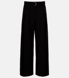 Loewe Belted wool wide-leg pants