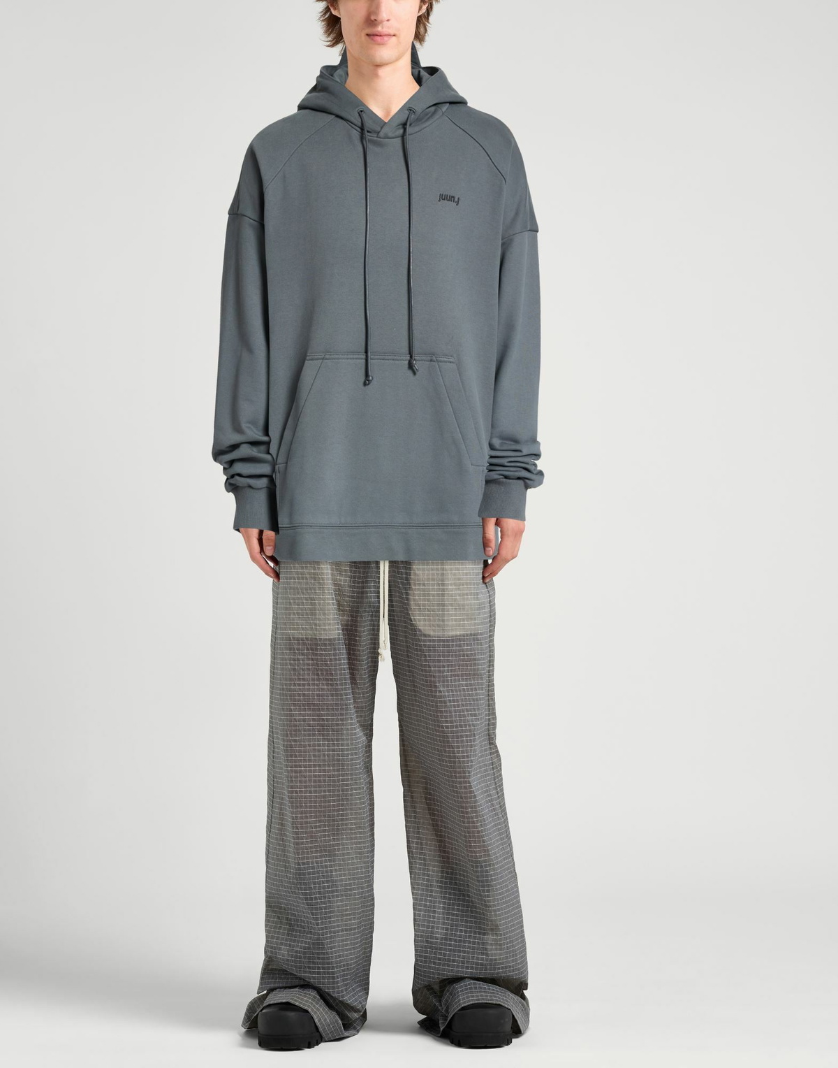 Juun. j Mens Sweatshirt Charcoal