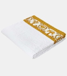 Versace Home Versace Allover cotton terry beach towel