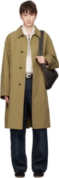 LEMAIRE Tan VENTILE Cotton Car Coat