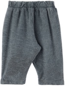 Bobo Choses Baby Gray Cotton Lounge Pants