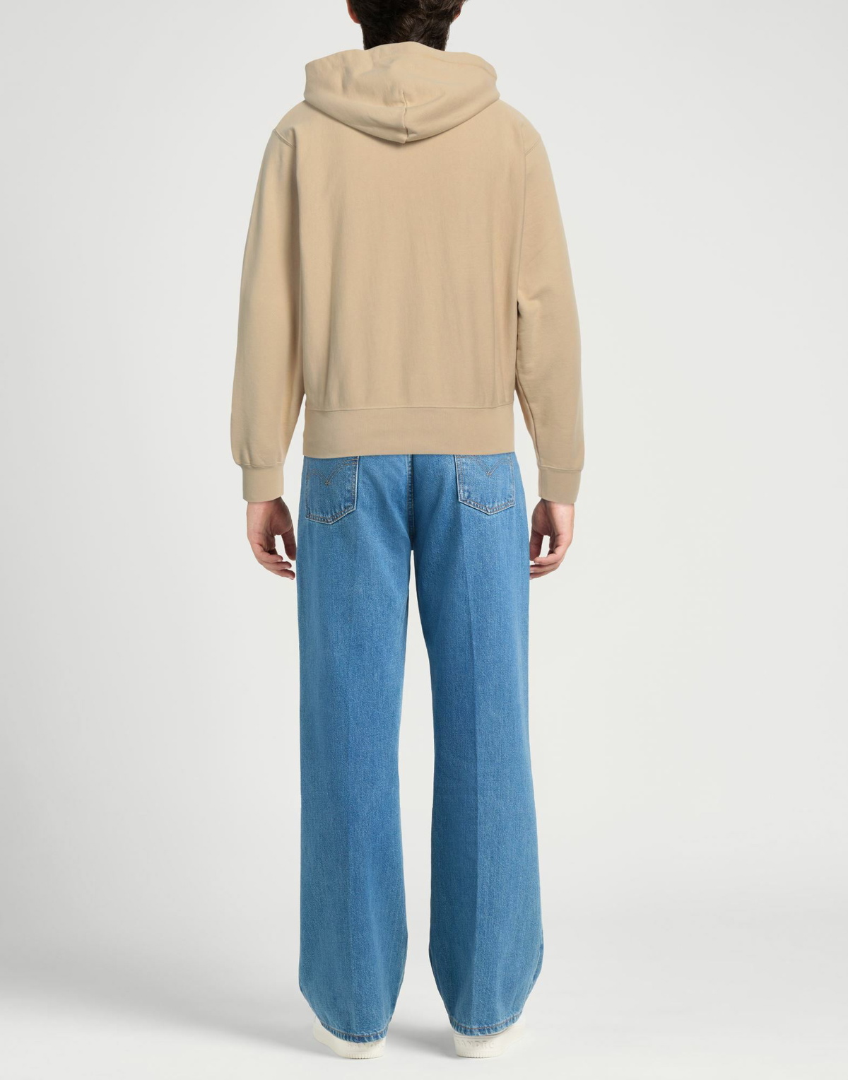 Sandro Mens Sweatshirt in Beige