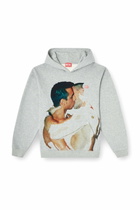 Diesel Hoodie with graphic print - Sweaters - Unisex - Grey