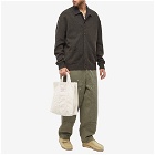 Beams Plus Men's 7G Elbow Patch Cardigan in Olive