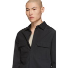 Rick Owens Black Work Shirt