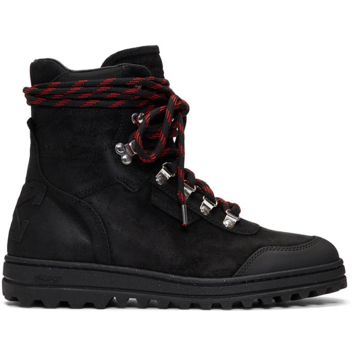 Photo: Off-White Black Hiking Boots