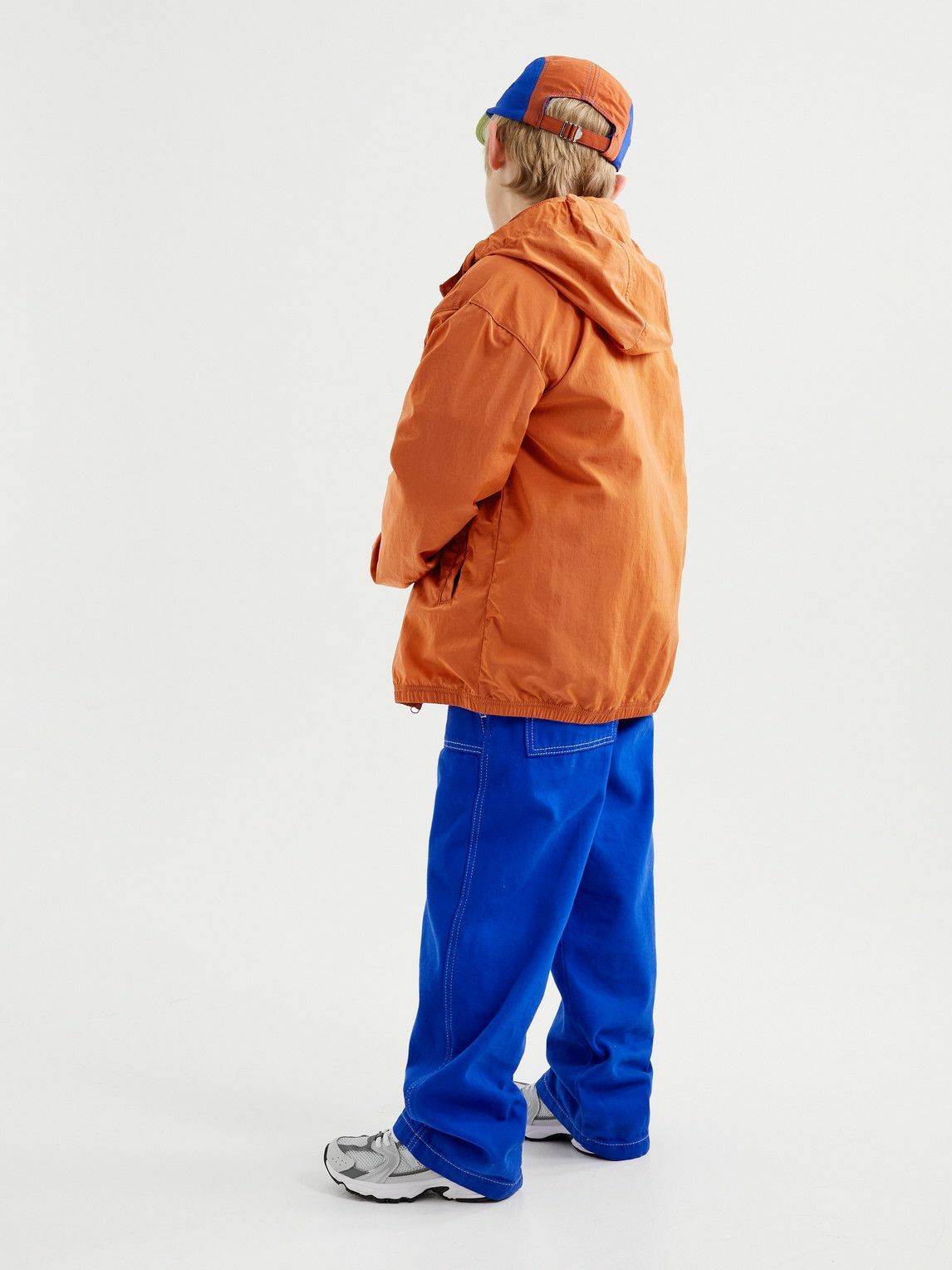 ARKET Kids - Bobbie Shell Hooded Jacket - Orange