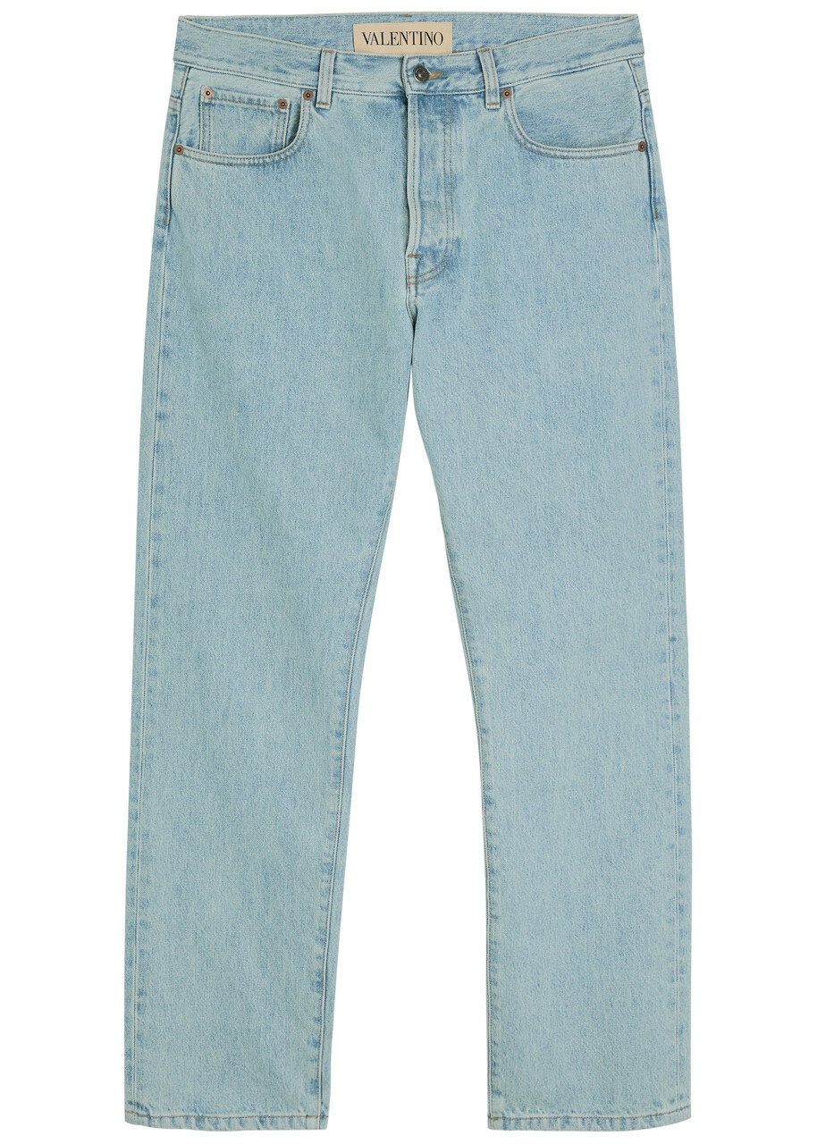 Valentino Garavani Straight-leg Jeans Denim