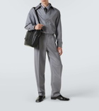Bottega Veneta Getaway Intrecciato leather briefcase