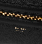 TOM FORD - Full-Grain Leather Belt Bag - Black