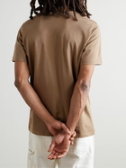 Carhartt WIP - Logo-Appliquéd Cotton-Jersey T-Shirt - Brown