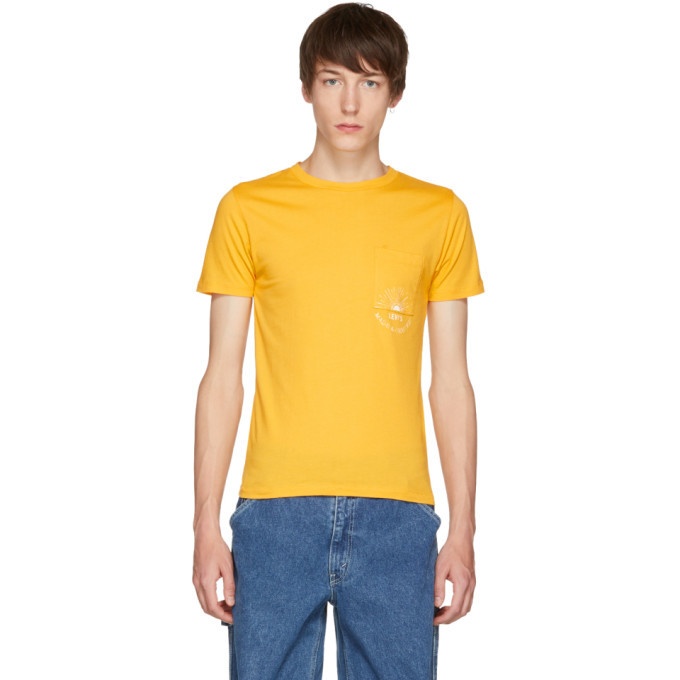 Photo: Levis Made and Crafted Yellow Sun Pocket T-Shirt