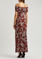 Rabanne Paisley-print Stretch-jersey Maxi Dress Multi Print