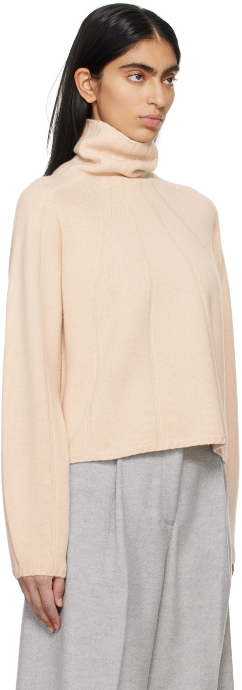 Joseph Beige Raglan Turtleneck
