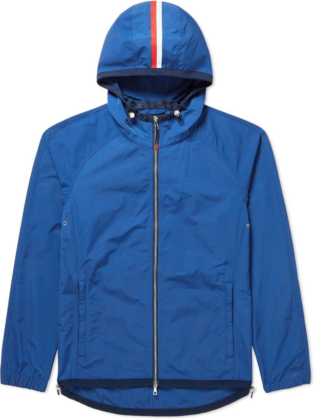 Photo: Orlebar Brown - Rush Striped Shell Hooded Jacket - Blue