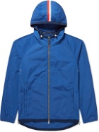 Orlebar Brown - Rush Striped Shell Hooded Jacket - Blue