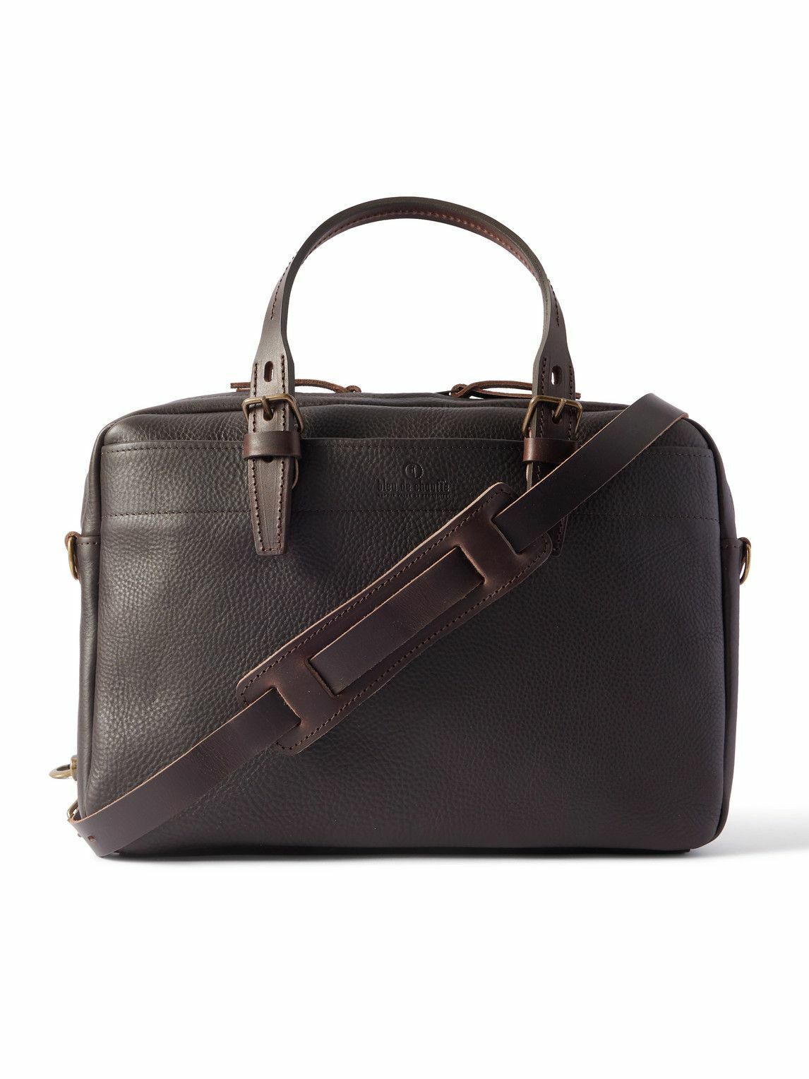 Bleu de Chauffe - Folder Business Full-Grain Leather Briefcase