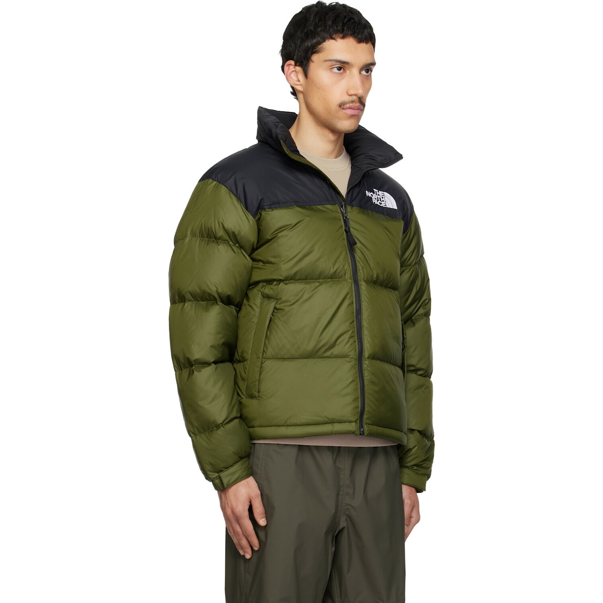 The North Face Khaki 1996 Retro Nuptse Down Jacket