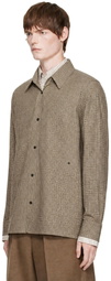 EGONlab Brown Layered Shirt