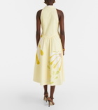 Dorothee Schumacher Floral Power floral cotton-blend midi dress