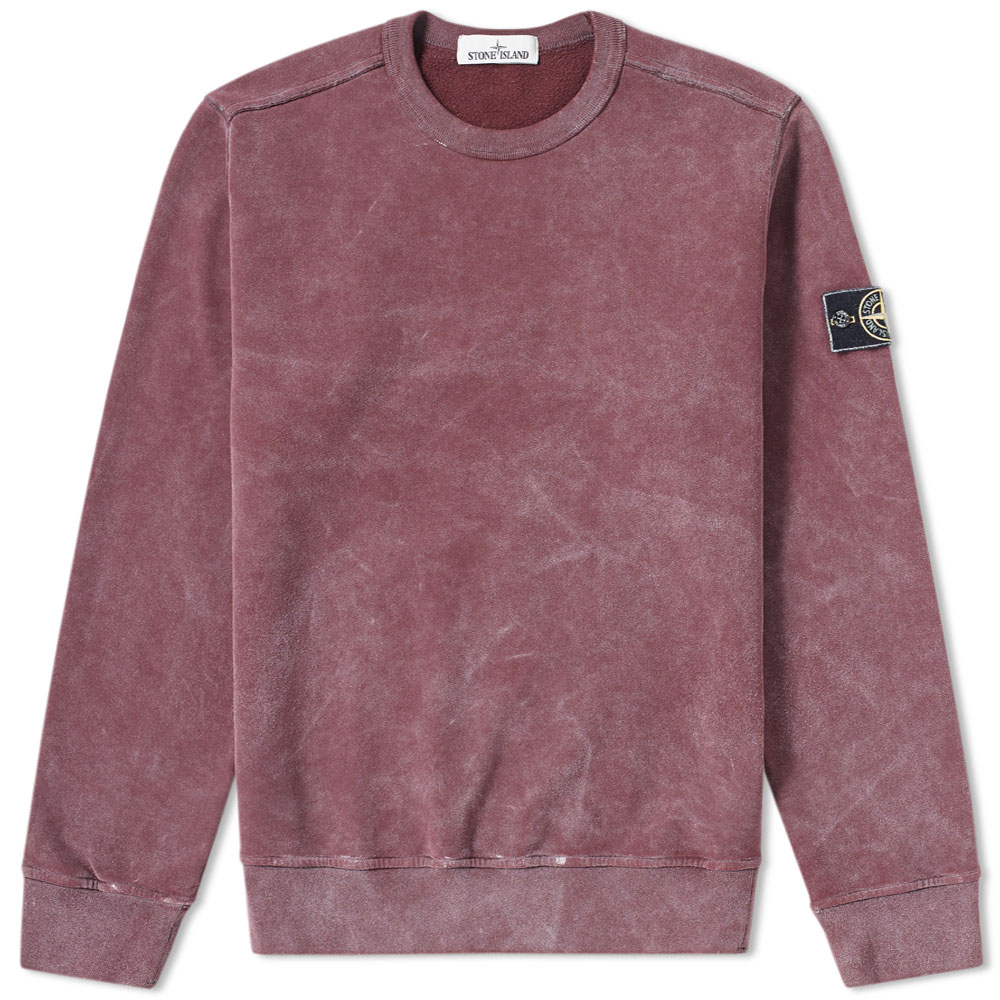 Stone Island Garment Dyed Frost Crew Sweat Stone Island
