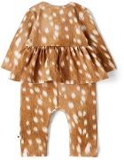 Molo Baby Brown Fawn Florie Bodysuit