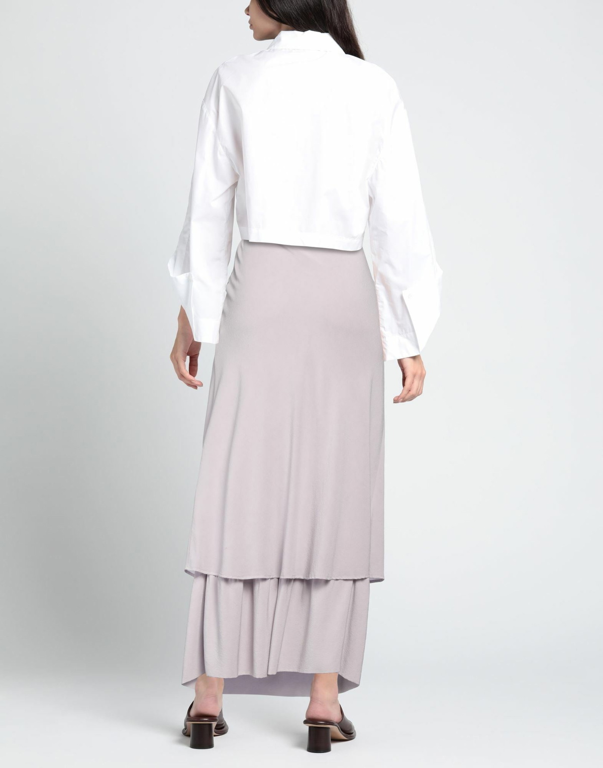 Quira Womens Maxi skirt Lilac