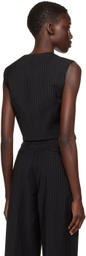 CAMILLA AND MARC Black Thera Vest