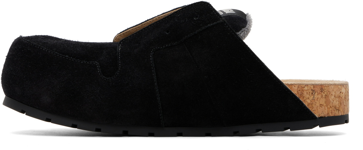 Balenciaga Black Dumbo Mule Flats