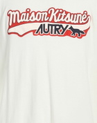 Autry X Maison Kitsuné Mens T-shirt in White