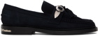 Toga Virilis Navy Tassels Loafers