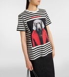 Max Mara Rosso printed cotton jersey T-shirt