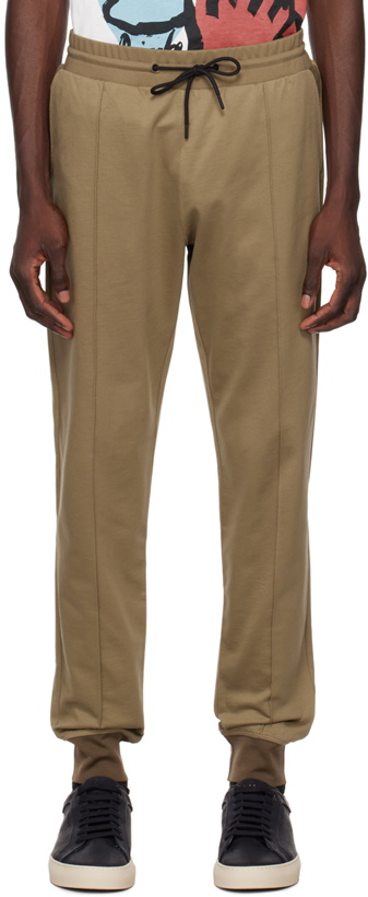 Photo: Paul Smith Khaki Paneled Lounge Pants