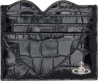 Vivienne Westwood Black Heart Card Holder